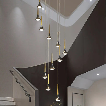 DecorBites™ Elegant Horn-Shaped Chandelier for Living Room and Bedroom