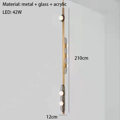 DecorBites™ Gray Glass LED Chandeliers: Modern Art Deco Lighting for Dining Room, Kitchen & Parlor