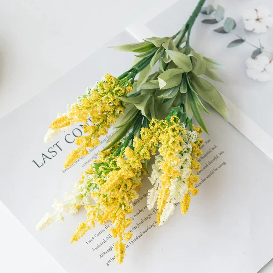 DecorBites™ Lavender Foam Flower Family Room Vase Wedding Bouquet Garden Rose Arch Decoration