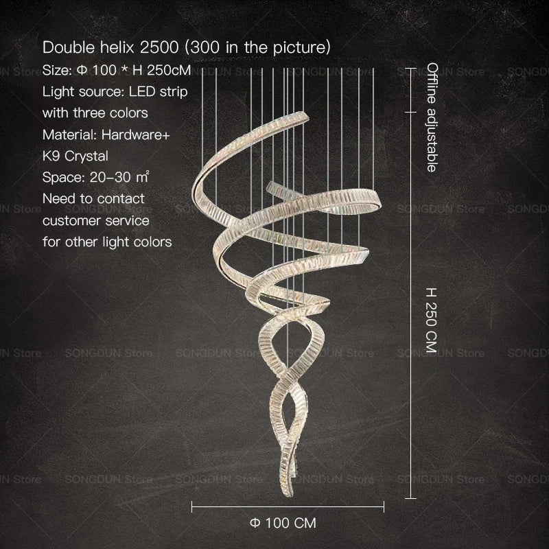 DecorBites™ Crystal Chandelier Luxury Designer Light for Elegant Living Spaces