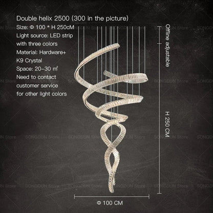 DecorBites™ Crystal Chandelier Luxury Designer Light for Elegant Living Spaces