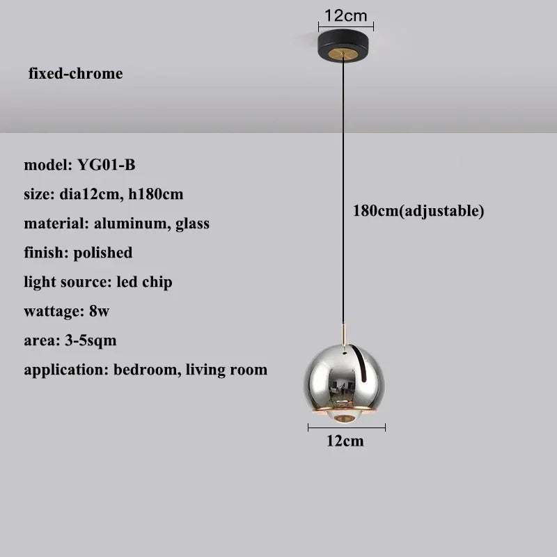 DecorBites™ Adjustable Angle LED Pendant Light: Modern Stretchable Chandelier for Home Decor