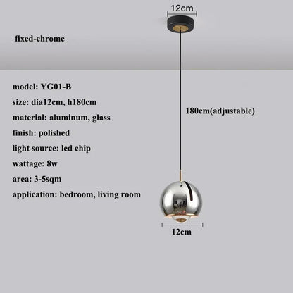 DecorBites™ Adjustable Angle LED Pendant Light: Modern Stretchable Chandelier for Home Decor