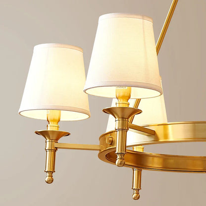 ثريا نحاسية أمريكية من DecorBites™: غرفة معيشة عصرية فاخرة، غرفة طعام، إضاءة غرفة نوم