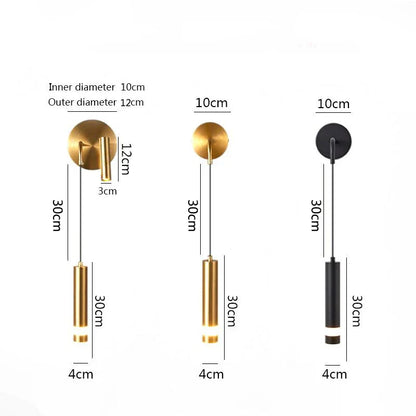 DecorBites™ LED Wall Lamps - Modern Bedside & Reading Light for Bedroom, Study, Stairway