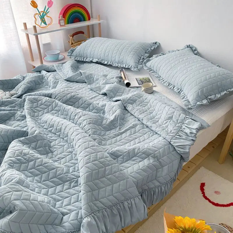 Solid Color Summer Quilt
