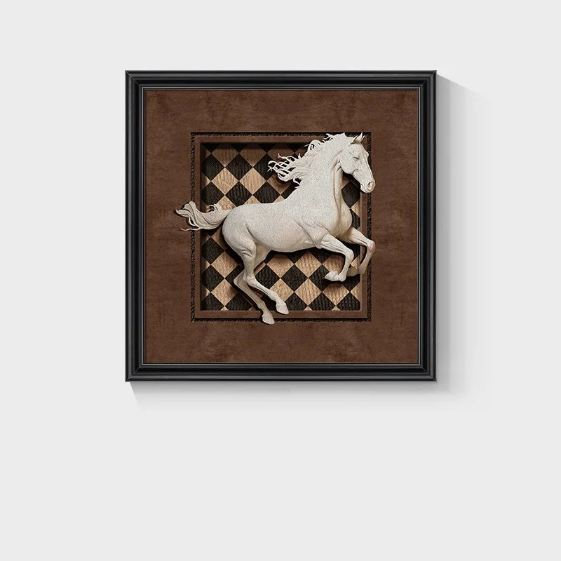 مجموعة إطارات ديكور حائط على شكل حيوانات من DecorBites™، لوحة فنية، ملصق، ديكور جمالي للغرفة