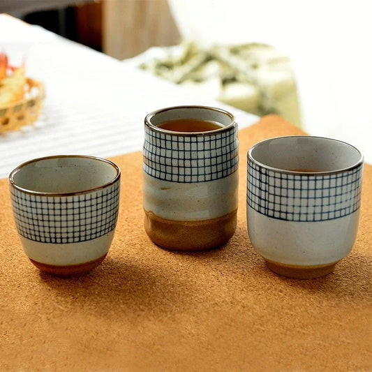 DecorBites™ Japanese Porcelain Coffee Tea Ceramic Cup Mug Drinkware Pottery Water Wine