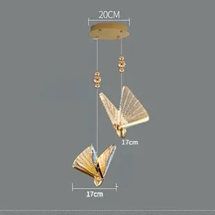 DecorBites™ Butterfly LED Pendant Light for Bedroom and Living Room Decor