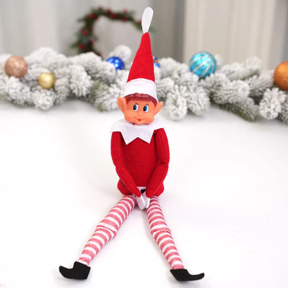 Christmas Elf Doll New Bookshelf Fairy Doll Christmas Doll Accessories Desk Ornaments Home Decorations