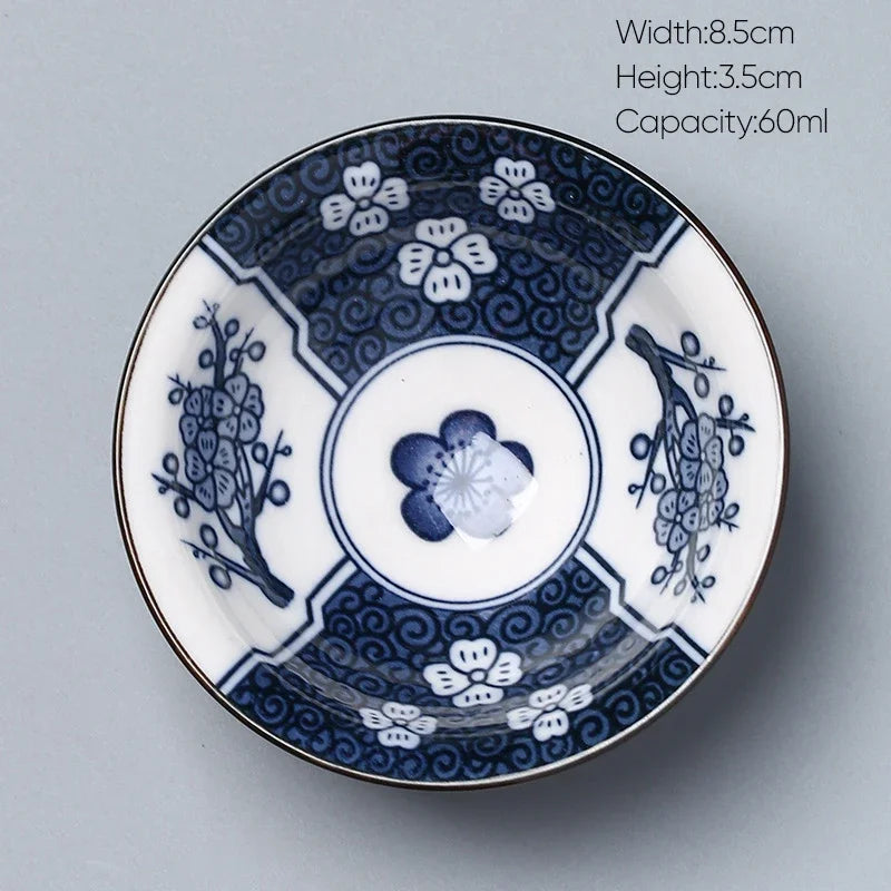 DecorBites™ Ceramic Kung Fu Tea Cup, Japanese Style Porcelain Espresso Coffee Cup