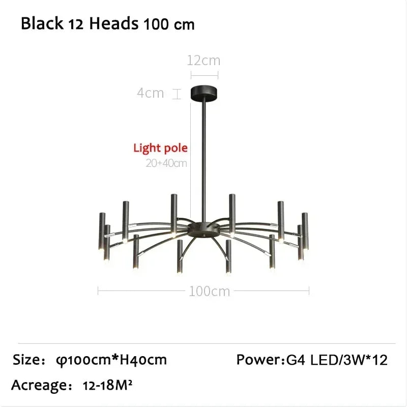 Nordic LED Ceiling Chandelier