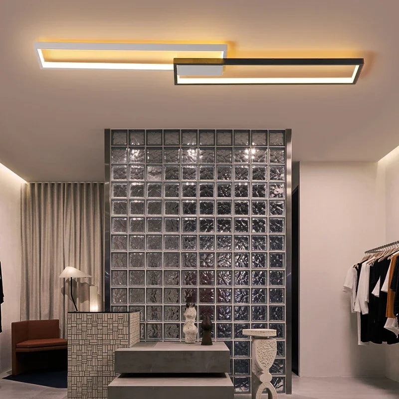 DecorBites™ LED Ceiling Light: Modern Fixture for Living Room, Kitchen & Hallway Lighting