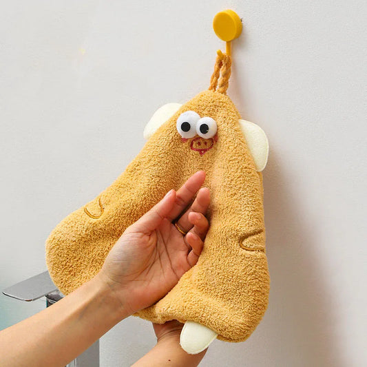 DecorBites™ Cartoon Pig Hand Towel Set