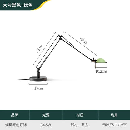 مصباح مكتب LED قابل للتعديل من DecorBites™ للمنزل، الاستوديو، الدراسة، غرفة النوم، المقهى
