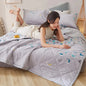 Decobites Quilted Summer Blanket: Soft & Breathable Double Comforter