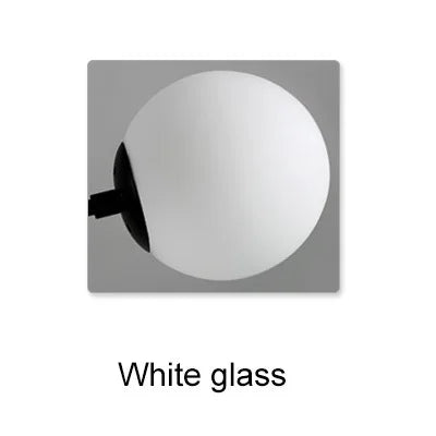 Lámpara de araña de bolas de cristal DecorBites™ - Lámpara colgante negra Art Déco para el comedor