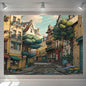 Decobites Love Street Landscape Wall Hanging Tapestry for Bedroom Decor