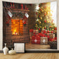 Decobites Christmas Tree Tapestry Wall Hanging for Festive Home Decor