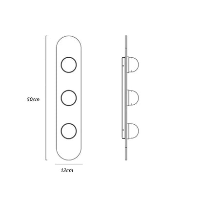 DecorBites™ Glass Wall Lamp for Home Bedroom Staircase Decor