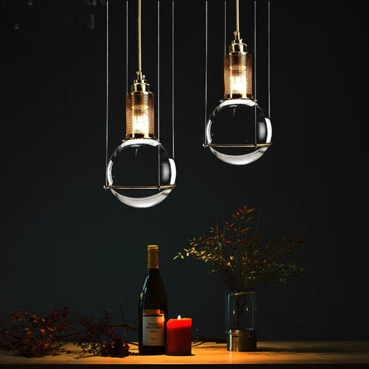Lámparas colgantes LED DecorBites™ Crystal Ball: diseño americano para iluminación de interiores