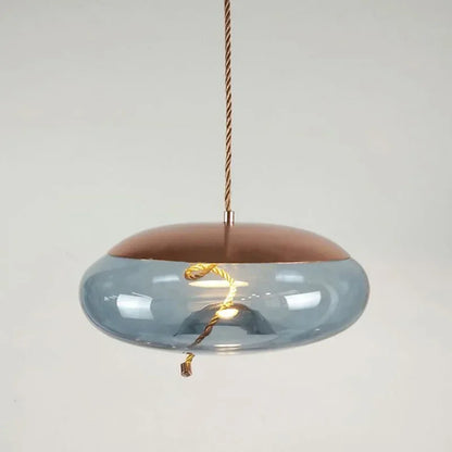 DecorBites™ BROKIS Knot Glass Pendant Chandelier Luminaria Deco Bedside Lamp