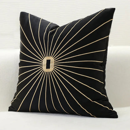 DecorBites™ Embroidery Pillow Covers 50cm x 50cm Decorative Home Hotel Pillow Case