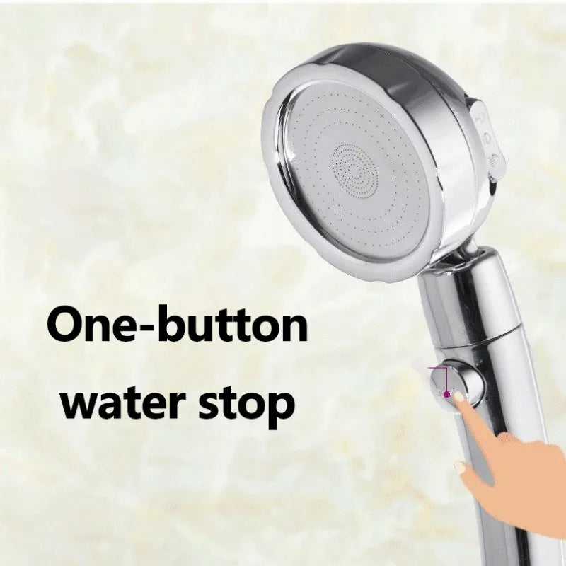 DecorBites™ High Pressure Shower Head with Refillable Filter and Carbon Beads