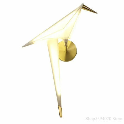 DecorBites™ Little Bird LED Wall Lamp: Modern Nordic Style Bedroom Living Room Sconce