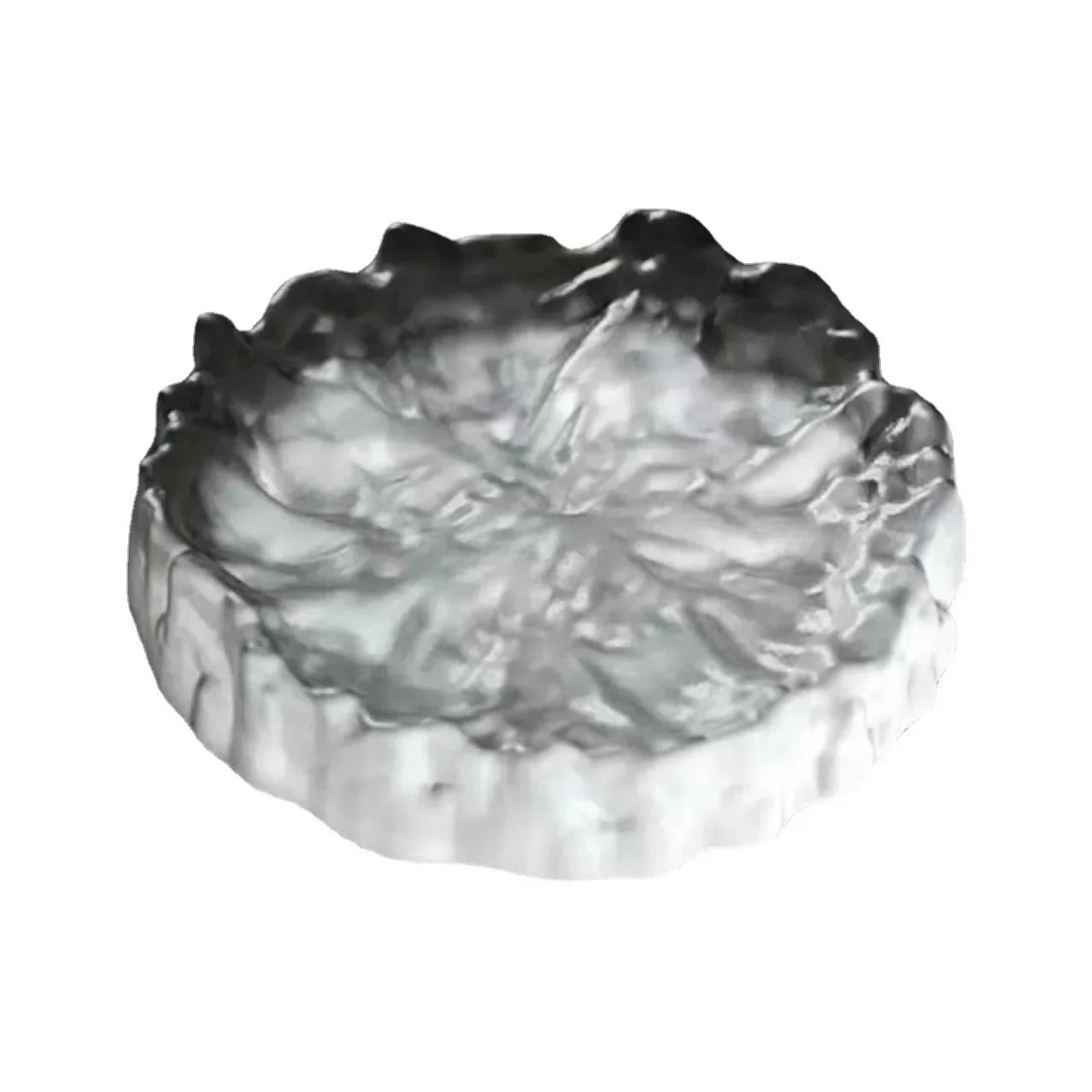 DecorBites™ Crystal Glass Coaster, Minimalist Jewelry Display Panel, Japanese Tea Plate