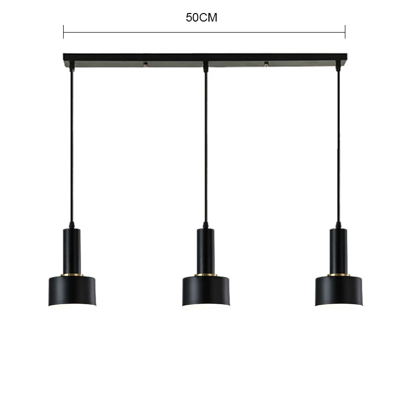 Decorbites™ Gold E27 LED Hängelampe Nordische Kronleuchter für Innenräume Wohnzimmer & Schlafzimmer
