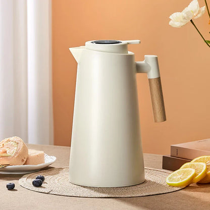 DecorBites™ Insulation Kettle: Large Capacity Thermos Bottle with One-Key Temperature Display.