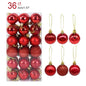 1box Christmas Balls Christmas Tree Ornaments Ball Xmas Hanging Tree Pendants Home Party Decor 2023 New Year Gift Noel Navidad