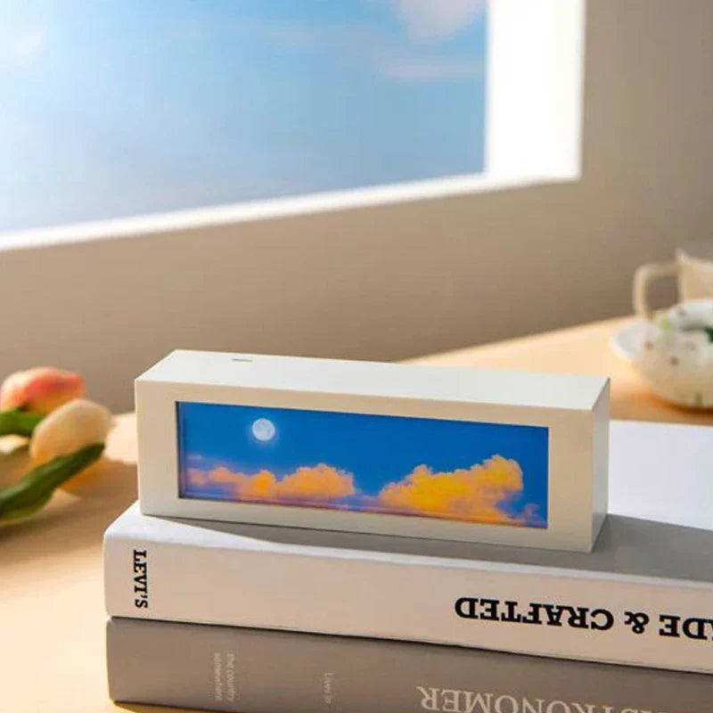 DecorBites™ Cloud Night Light: Rechargeable, Customizable, and Creative Bedroom Decor