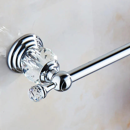 Toallero DecorBites™ Crystal Chrome - Accesorios de baño de acero inoxidable