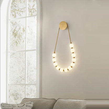 Lámpara de pared LED DecorBites™ con forma de collar para mesilla de noche y sala de estar