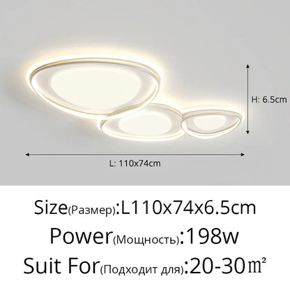 DecorBites™ LED Chandeliers for Modern Living Dining Kitchen Room Lighting Fixtures