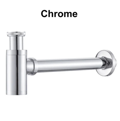 DecorBites™ Brass Air Isolation Deodorant Basin Drain Pipe - Anti-Spill Water Drain