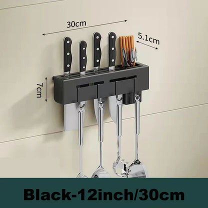 DecorBites™ Kitchen Storage Shelf Knife Chopstick Holder Multi-functional Organizer