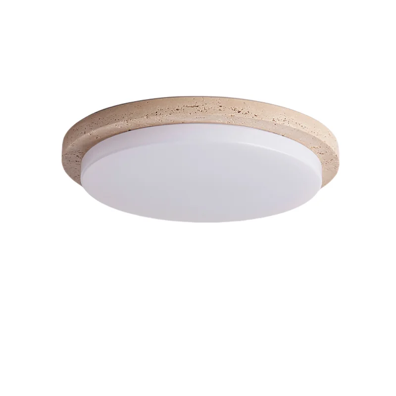 DecorBites™ LED Ceiling Lights Modern Nordic White Stone Plafond Lamp
