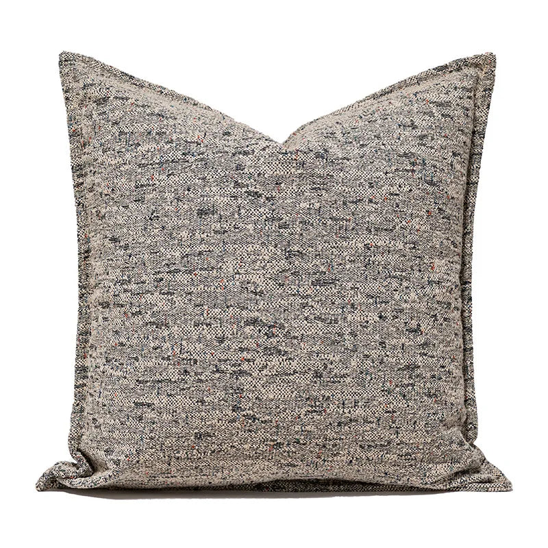 Suede Geometric Cushion Cover