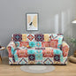 Decobites Colorful Block Sofa Covers: Stretchy Loveseat Sectionals, Couch, Chair Slipcover