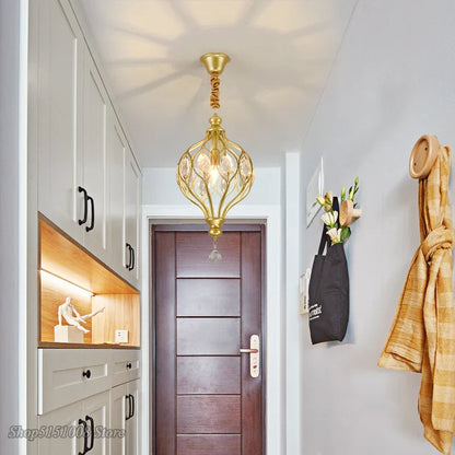 DecorBites™ Art Design Crystal LED Pendant Lights Modern Kitchen Bedroom Decor