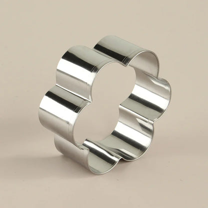 DecorBites™ Easter Cookie Cutter Set for Kids Baking Party, Stainless Steel Mold - 12pcs