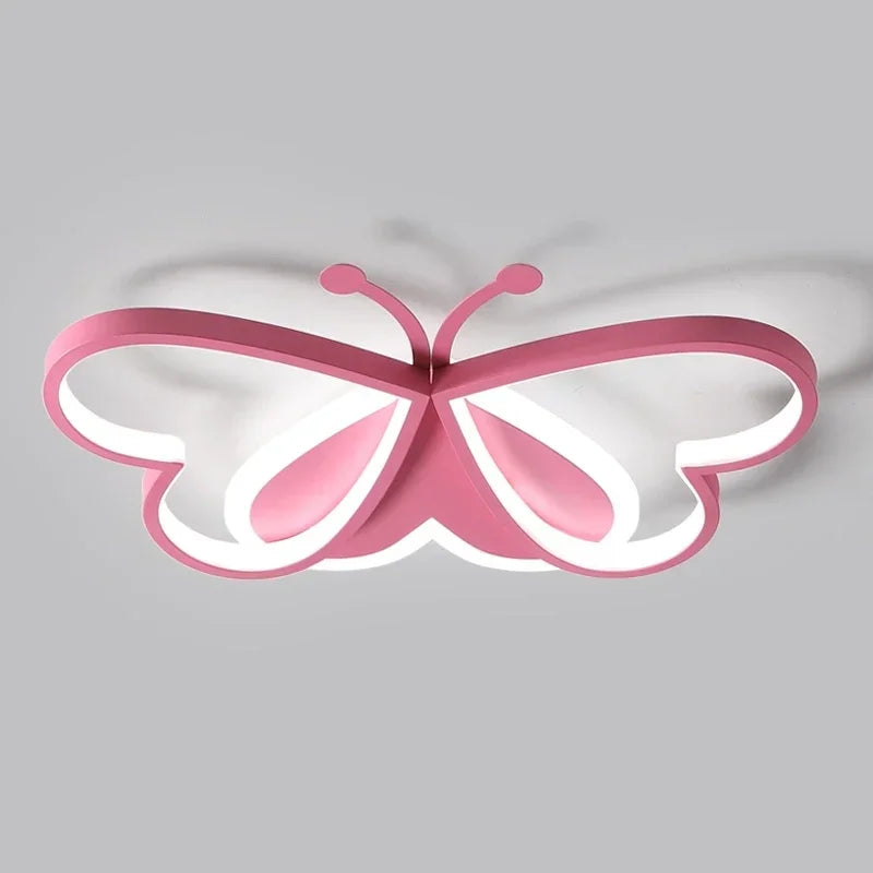 DecorBites™ Butterfly Ceiling Light: Modern LED Fixture for Living Room, Bedroom, Study, Nursery