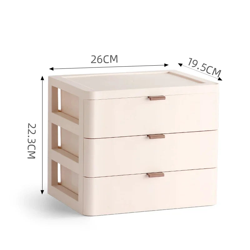 DecorBites™ Desktop Organizer Drawer Cosmetic Rack Jewelry Storage Box