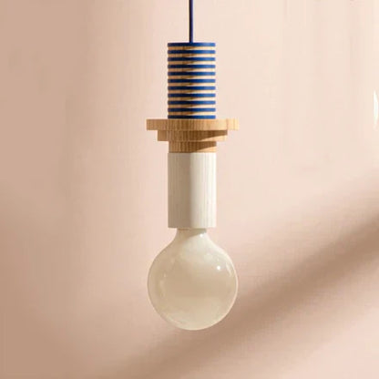 DecorBites™ LED Wooden Pendant Light: Nordic Design, Kawaii Bedroom Decor Fixture