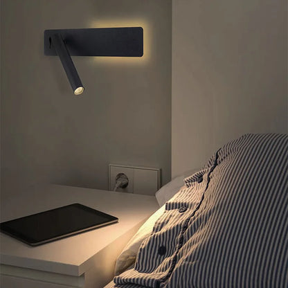 DecorBites™ LED Wall Reading Lamp for Bedroom, Hotel Headboard, Night Light