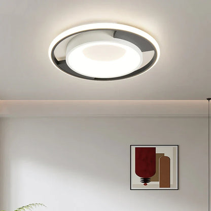 DecorBites™ LED Chandelier: Simple Modern Ceiling Lamps with Remote for Home, Bedroom, and Balcony