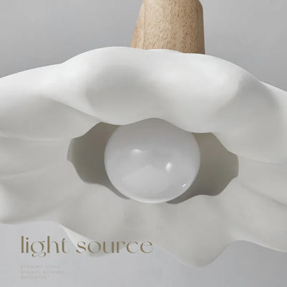 Lámpara de araña LED estilo crema DecorBites™ para restaurante, bar y dormitorio